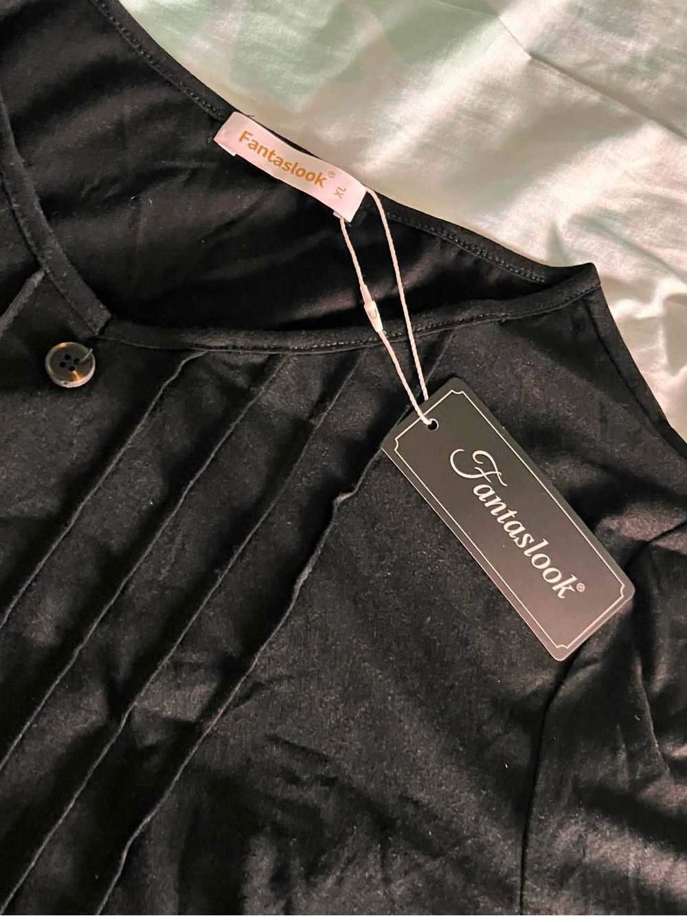 Women’s Black Pleated Blazer